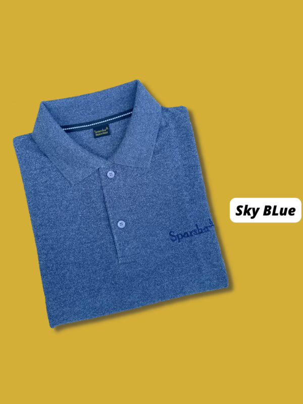 Polo T-Shirt-Sky Blue