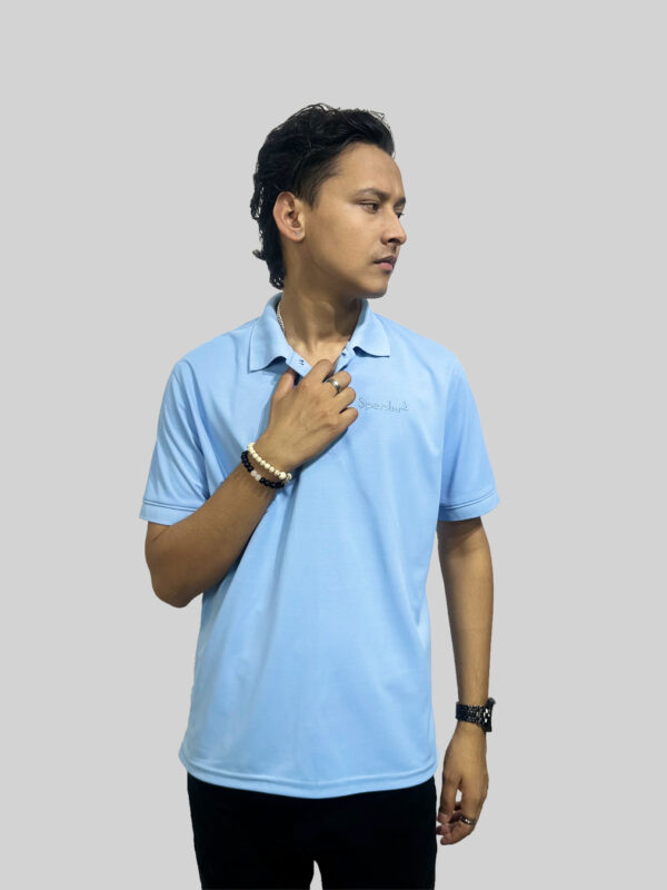 Polo T-Shirt – Sky Blue
