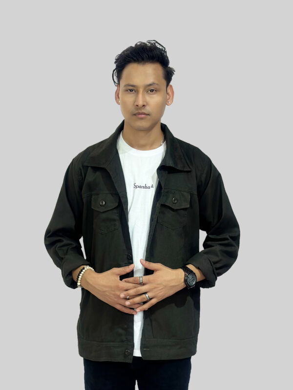 The Classic Shacket – Dark Green (Unisex)