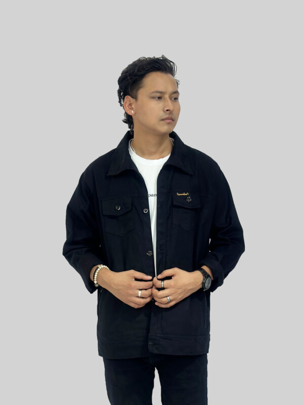 The Classic Shacket – Black (Unisex)