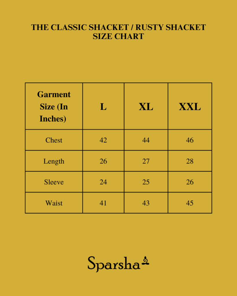 Shacket Sizing The Classic Shacket - Black (Unisex) - Sparsha