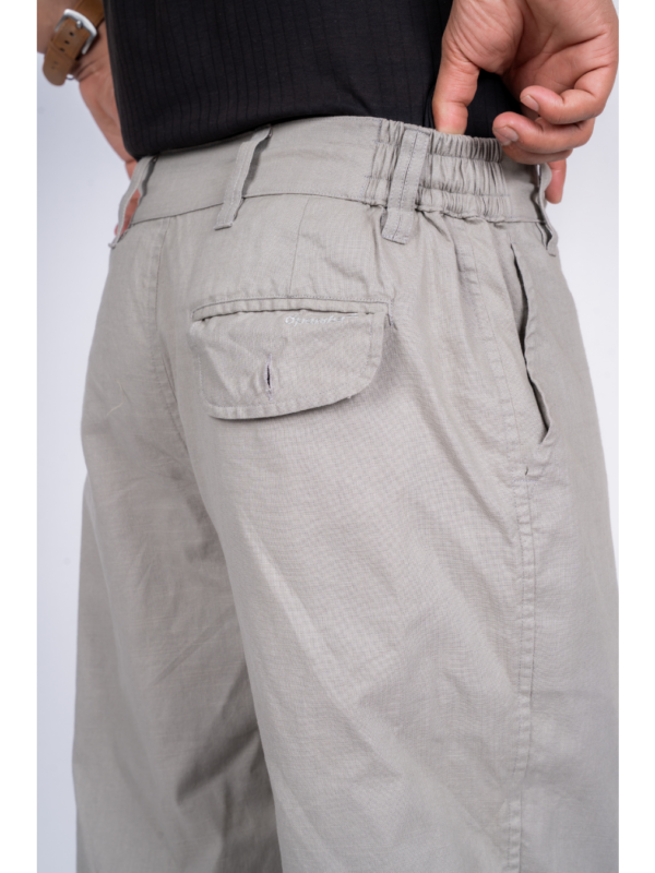 Summer Cotton Linen Blend Pant – Grey