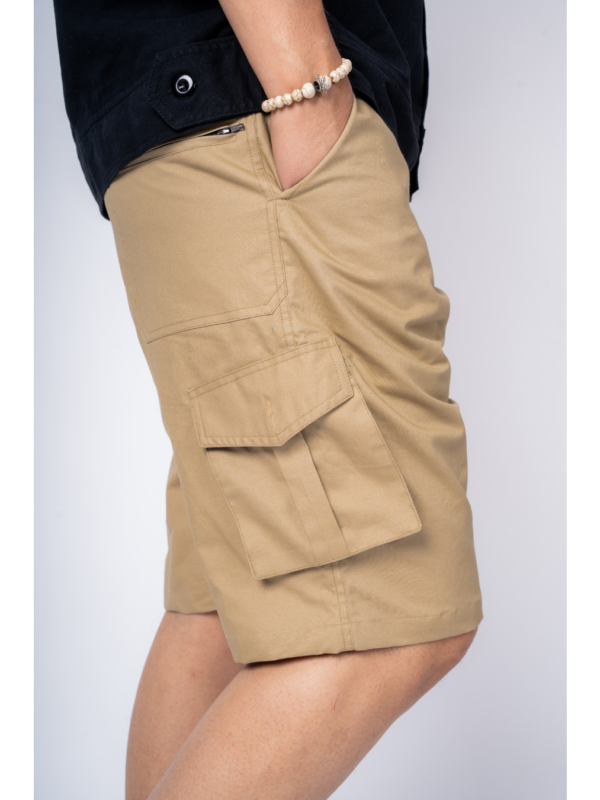 Twill Half Pant Ivory